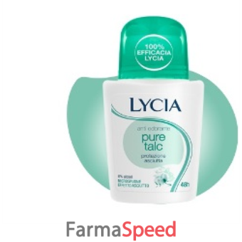 lycia anti odorante pure talc roll-on 50 ml