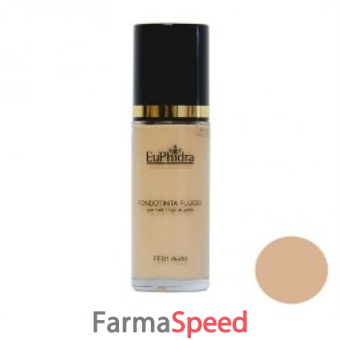 euphidra skin color fondotinta fluido ff01 nudo