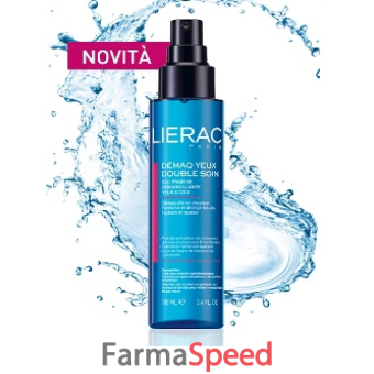 lierac demaquillant yeux trattamento doppia azione 100 ml