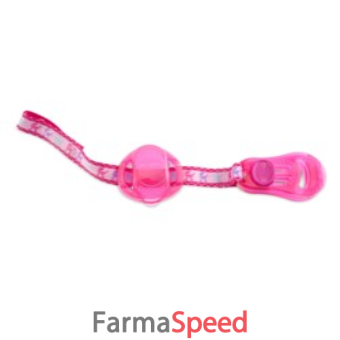 chicco clip salvasucchietto rosa 1 pezzo