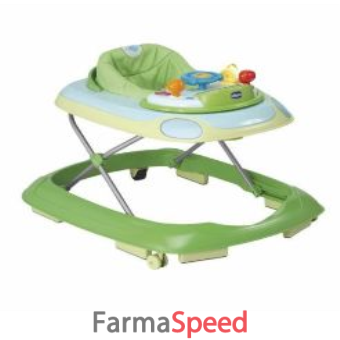 chicco band baby walker green wave