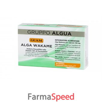 guam alga wakame 30 compresse gruppo algua