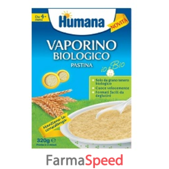 humana vaporino pastina biologica 320 g