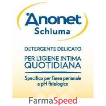 anonet schiuma detergente intimo 100 ml