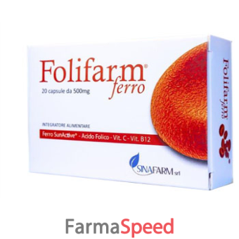 folifarm ferro 20 capsule