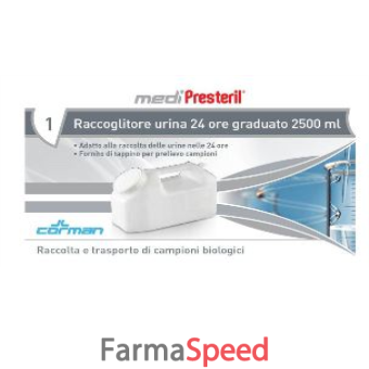 contenitore urina 24 ore medipresteril