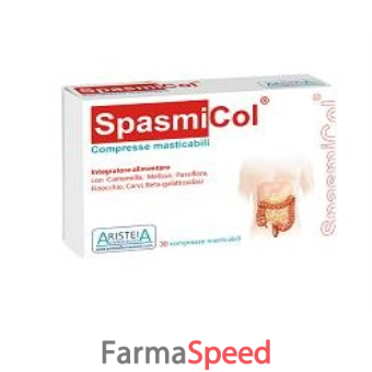spasmicol 30 compresse masticabili 500 mg