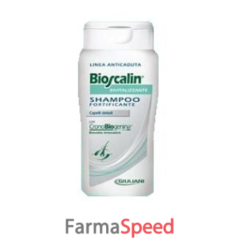 bioscalin sincrobiogenina shampoo fortificante rivitalizzante 200 ml