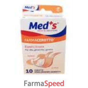 meds cerotto strips tela elastico formati assortiti 10 pezzi