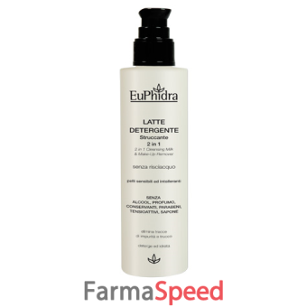 euphidra latte detergente struccante 2 in 1 200 ml