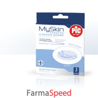 cerotto pic myskin scottature medium 3 pezzi