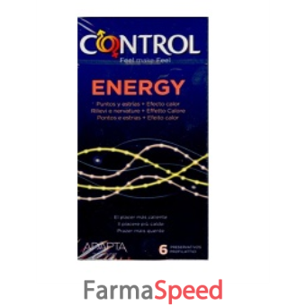 profilattico control energy 6 pezzi