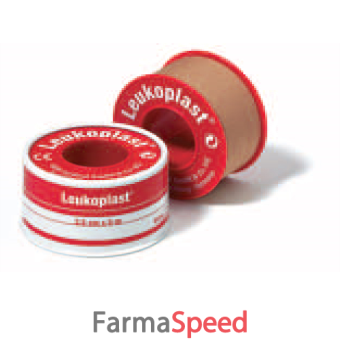 cerotto chirurgico per fissaggio medicazioni in rocchetto leukoplast supporto viscosa color pelle massa adesiva caucciu' ossido di zinco 2,5x500cm