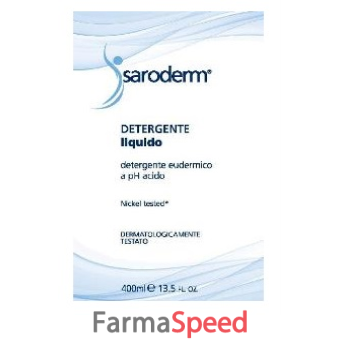 saroderm detergente pelli sensibili 400 ml