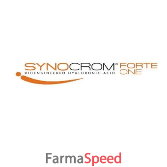 ialuronato di sodio stabilizzato 20mg/1ml per somministrazione intrarticolare synocrom forte one 1 siringa 4 ml