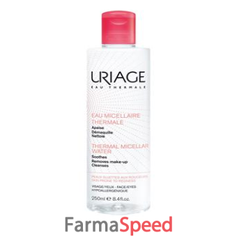 uriage eau micellare per pelli arrossate 100 ml