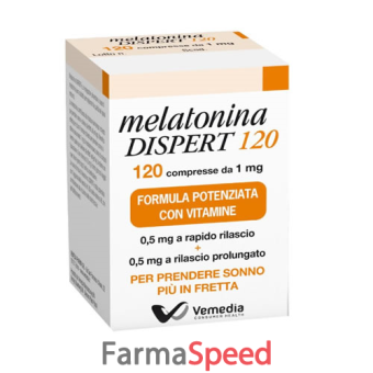 melatonina dispert 120 compresse