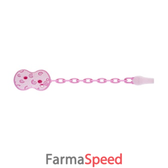 chicco physio clip catenella rosa