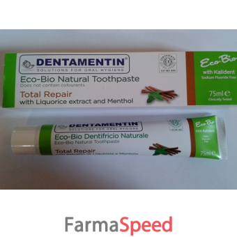 eco bio dentifricio naturale total repair 75 ml
