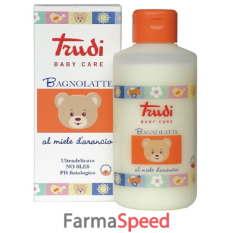 trudi baby care bagnolatte multilingua 250 ml