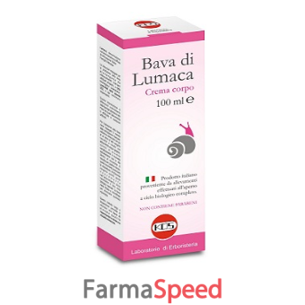bava di lumaca crema corpo 100 ml
