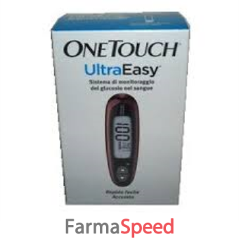 glucometro onetouch ultraeasy system kit argento