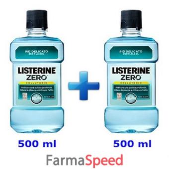 listerine zero bundle 2 x 500 ml
