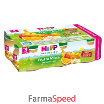 hipp biologico omogeneizzato frutta mista 6 pezzi 80 g