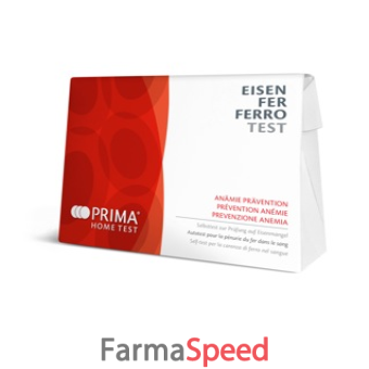 prima home test ferro-anemia