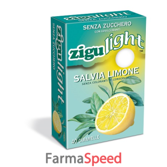 zigulight salvia limone 40 caramelle 40 g