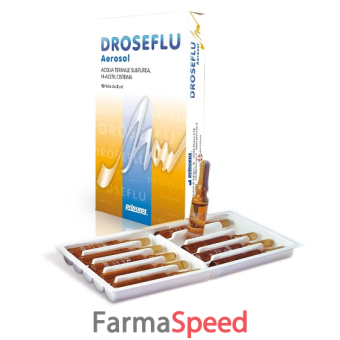 droseflu fiale aerosol acqua termale sulfurea 10 fiale da 2 ml