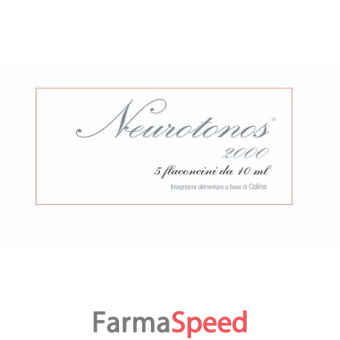 neurotonos 2000 5 flaconcini 10 ml