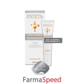 estetil filler viso idratante antiage acido ialuronico 15 ml