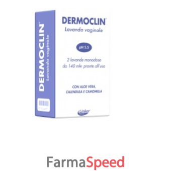 dermoclin lavanda vaginale 2 flaconi 140 ml