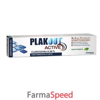 plakout active dentifricio 0,20% 75 ml