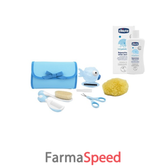 chicco set igiene azzurro