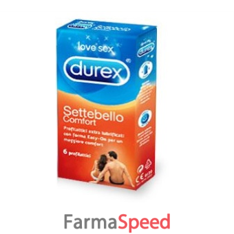 profilattico durex settebello comfort 6 pezzi