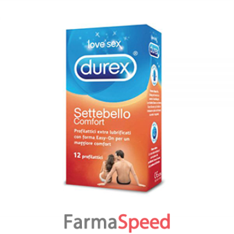 profilattico durex settebello comfort 12 pezzi