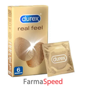 profilattico durex real feel 6 pezzi