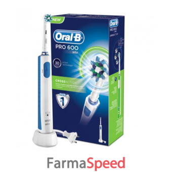 oralb power pc 600 crossaction spazzolino elettrico