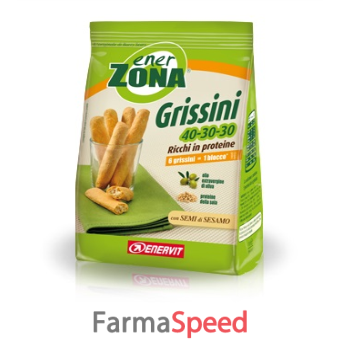 enerzona grissini 40-30-30 6 sacchetti