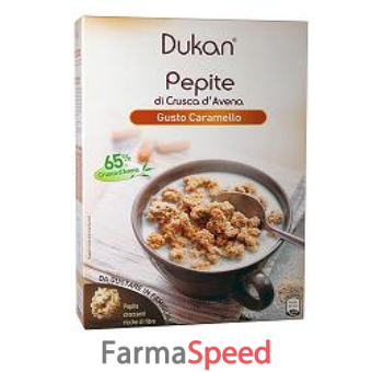 dukan pepite crusca avena caramello 350 g