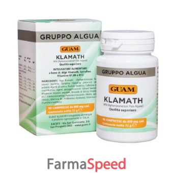 guam klamath 90 compresse gruppo algua