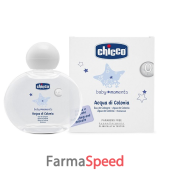 chicco cosmetici baby moments colonia 100 ml