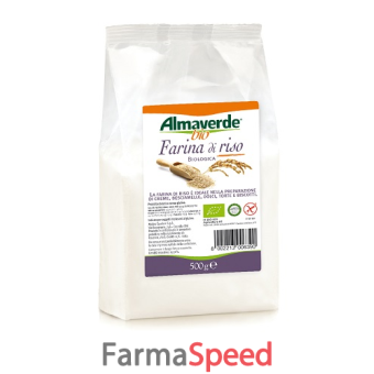 almaverde bio farina riso senza glutine 500 g