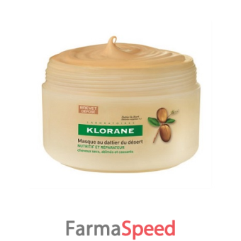 klorane maschera capelli dattero del deserto 150 ml