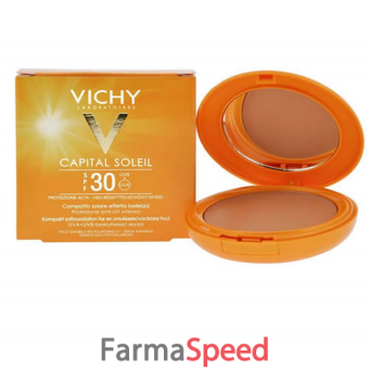 vichy capital soleil compact dore spf30