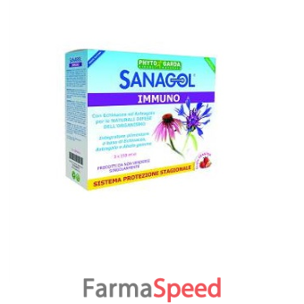 sanagol immuno sciroppo tre pezzi 150 ml