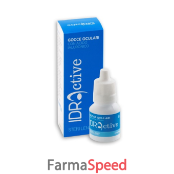 gocce oculari lubrificanti e lenitive a base di acido ialuronico sterilens idractive flacone da 10 ml