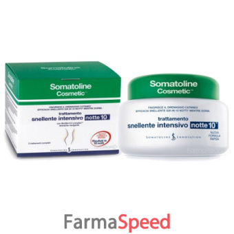 somatoline cosmetic trattamento snellente intensivo notte 10 vaso 400 ml